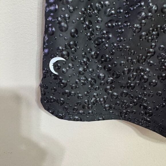 Zyia Active black high waisted black bubble short size Large - Picture 4 of 7